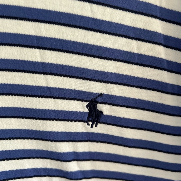 Polo Ralph Lauren Polo Golf Shirt Striped 100% Cotton 3XB - Picture 3 of 9